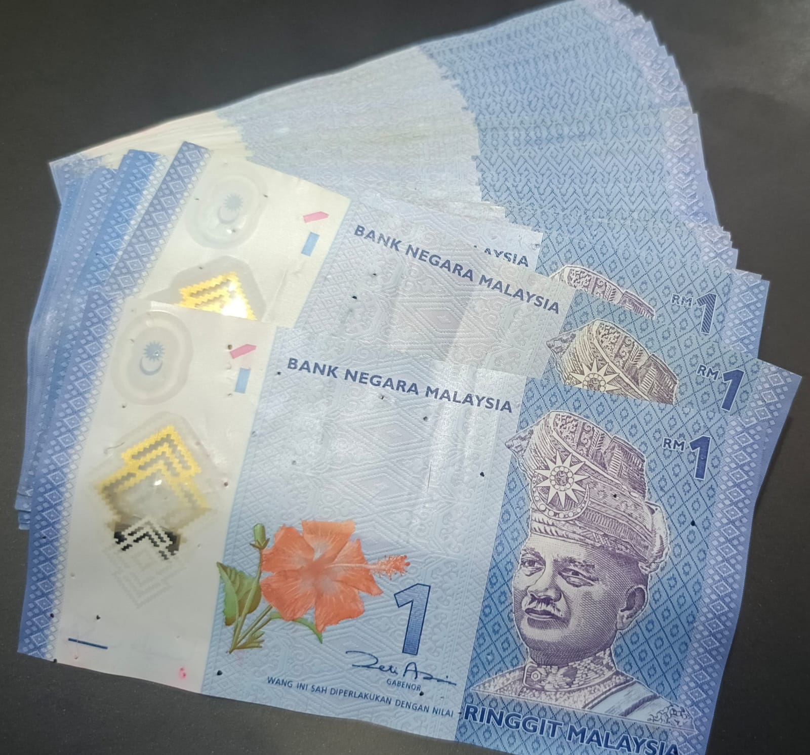 malaysia 1 ringgit polymer